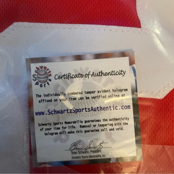 SIGNED JERSEY Roger Wehrli #22 Hall Of Fame - Picture 3 of 4